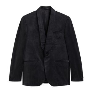 H&M Men's Black Velvet Blazer Size 42R